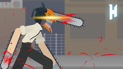 Chainsaw Man Animation | Stick Nodes |