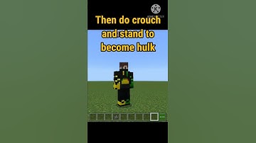 Hulk mod for MinecraftPE ||Minecraft mods #9