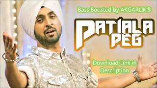 Patiala Peg - Diljit Dosanjh | Bass Boosted