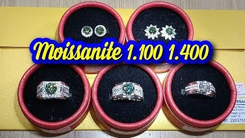 Moissanite 1.100k 1.400k rất đẹp 😍 có giấy chứng thư GRA freeship toàn quốc. 