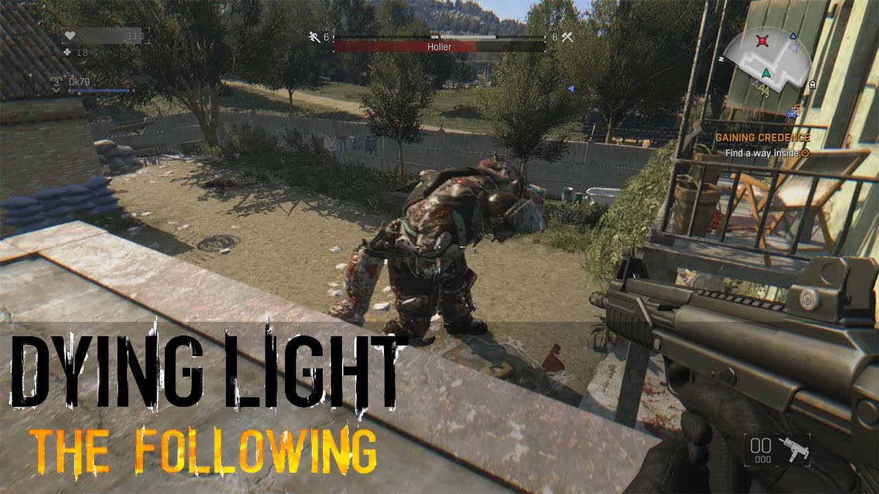 Dying Light The Following : Killing Holler !! Boss Zombie - YouTube