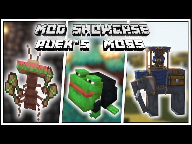 EXCLUSIVE - Alex's Mobs Ripped - BlockBench .bbmodels ripped for Model  Engine [89 Mobs + Animations!]