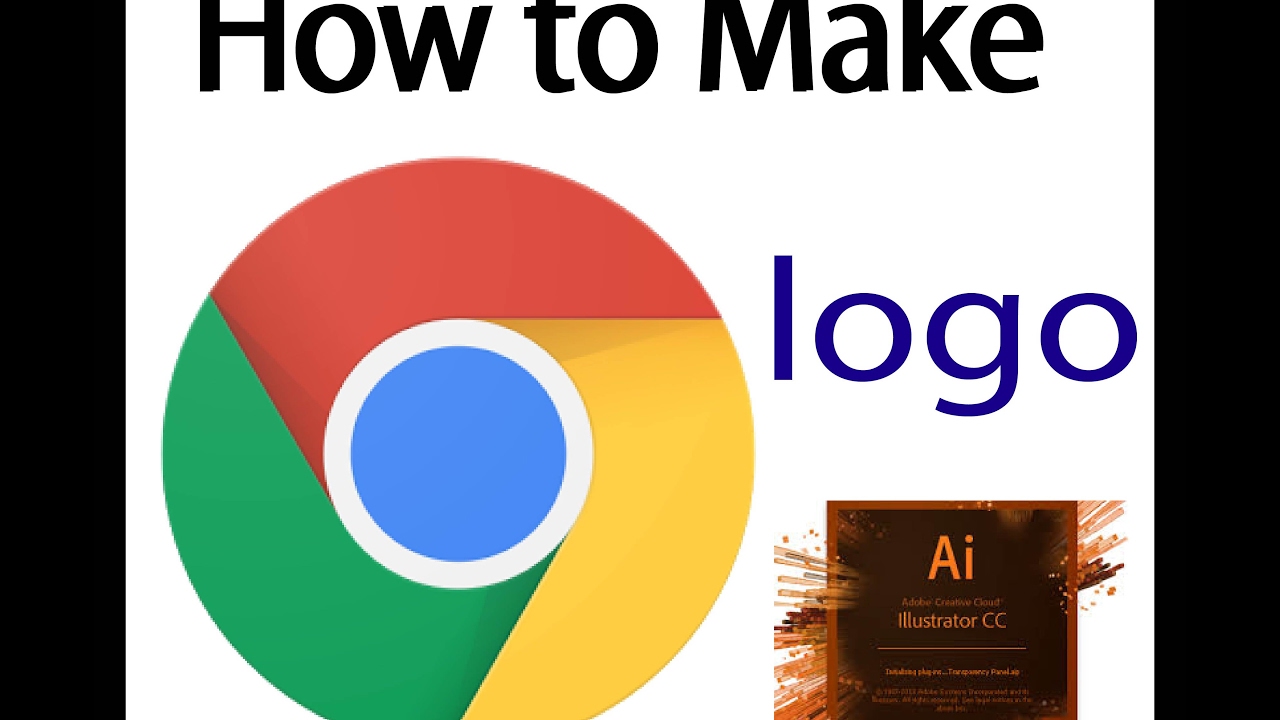 How To Make Google Crome Logo In Adobe Illustrator Cc YouTube