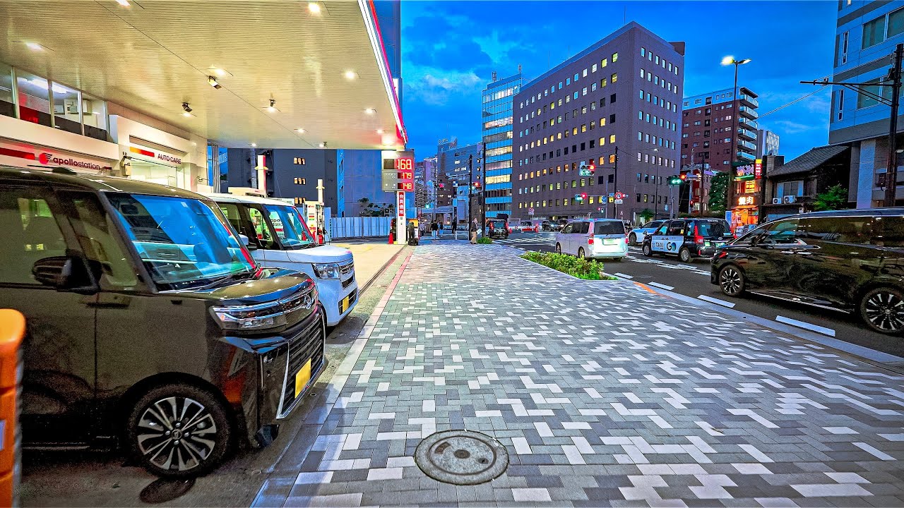 Tokyo Yoyogi, Sendagaya Evening Walk to Aoyama • 4K HDR