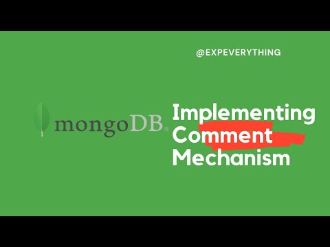 Implementing Comment Mechanism in MongoDB | Hindi | Backend