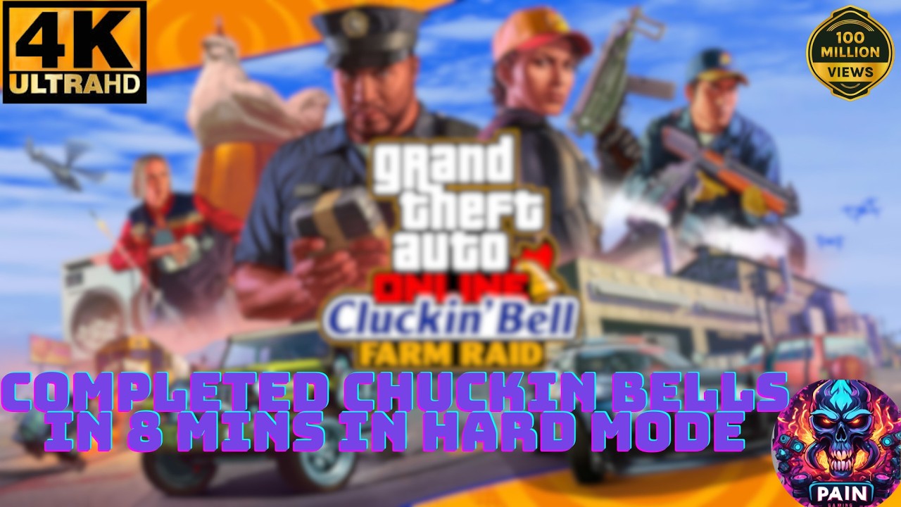 Chukin Bell Mission Done in 8 Minutes | GTA 5 Online Speedrun  #gta5
