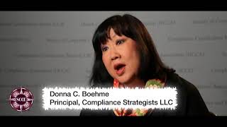 How should compliance officers use statistics with the board?
