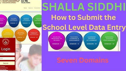 SHAALA SIDDI. How to fill SHAALA SIDDI at school level. Shaala Siddi J&K.Shalla Siddhi kaise barie.