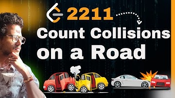 2211 Count Collisions on a Road LeetCode