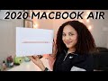 2020 13" GOLD MACBOOK AIR UNBOXING!