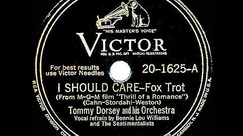 Thumbnail of 1944 Tommy Dorsey - I Should Care (Bonnie Lou Williams & The Sentimentalists, vocal)