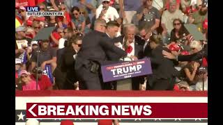 Donald Trump Survives Assassination Attempt In Butler Pennsylvania