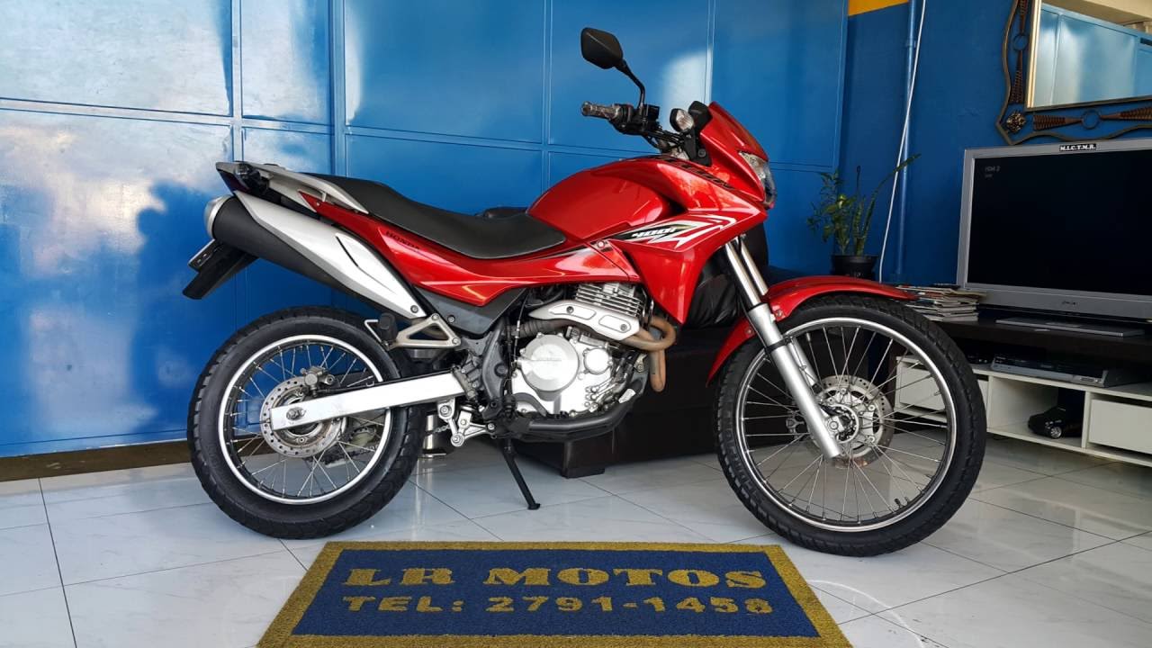 LR Motos - Vende se Honda Falcon 400i Vermelha 2013-2013 - YouTube