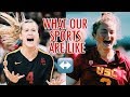 USC ATHLETES SWITCHING SPORTS FOR A DAY (ft. Victoria Garrick)