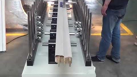 hot glue profile wrapping machine for veneer