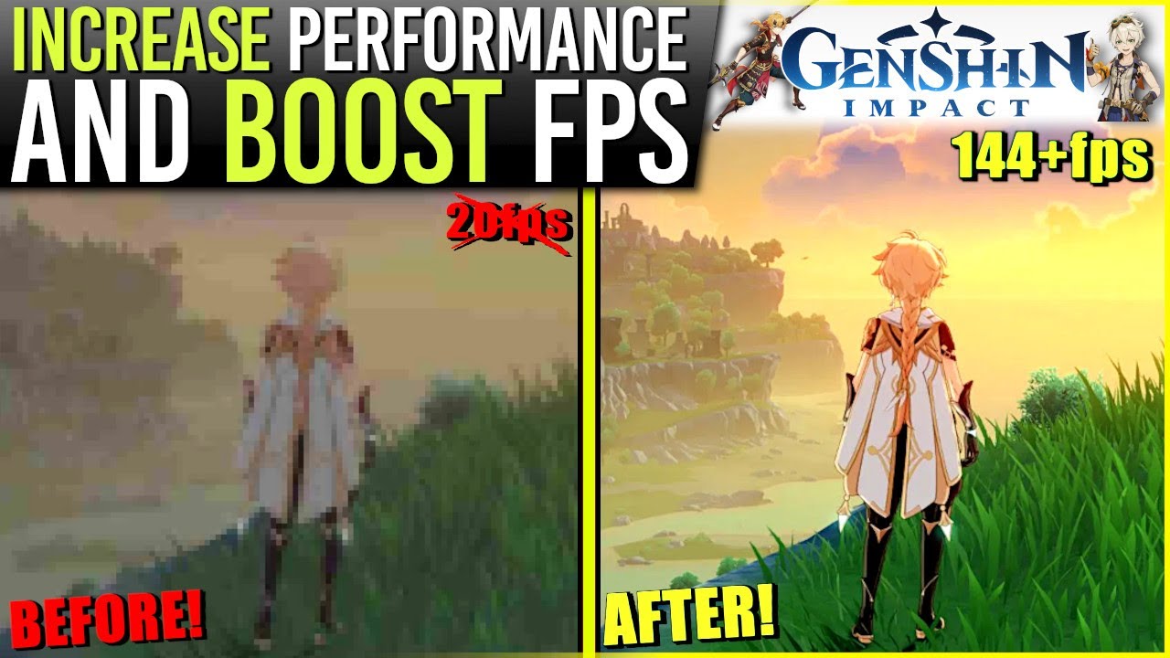 GENSHIN IMPACT Guide: How to BOOST FPS and OPTIMISE Performance (Fix LAG & Stutters)