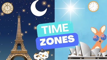 Time zones for Kids | Educational Video for Children | Learn about Time Zones