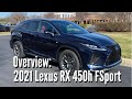 Overview: 2021 Lexus RX 450h FSport