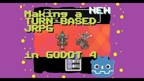 Making a NEW 2D, Turn-Based JRPG in Godot 4 - Pt 11: Field Menu, Overworld, Shop, GUI, Buttons, Item