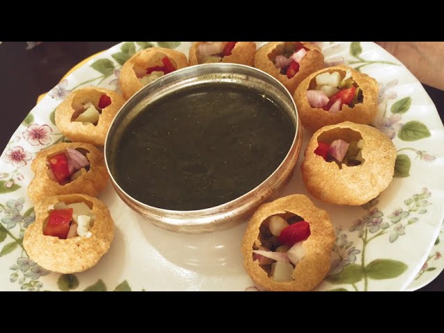 Yummy! Pani Puri | Golgappa | Phuchka recipe | Indian Cuisine Recipes