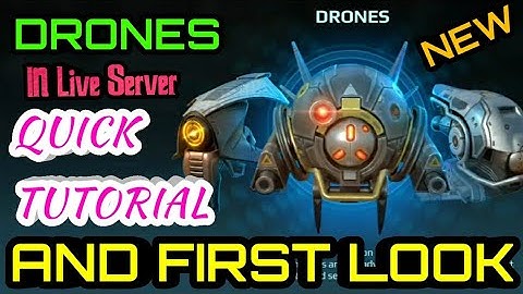 NEW 6.3 DRONES TUTORIAL AND FIRST LOOK WAR ROBOTS (LIVE SERVER) GAMEPLAY