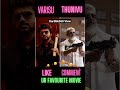 Varisu vs thunivu movie shorts youtubeshorts varisu thunivu vijay ajith