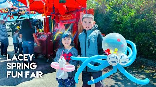 Lacey Spring Fun Fair / Spring Fun in Washington / Free Fun Fair in Lacey / Giant Slide