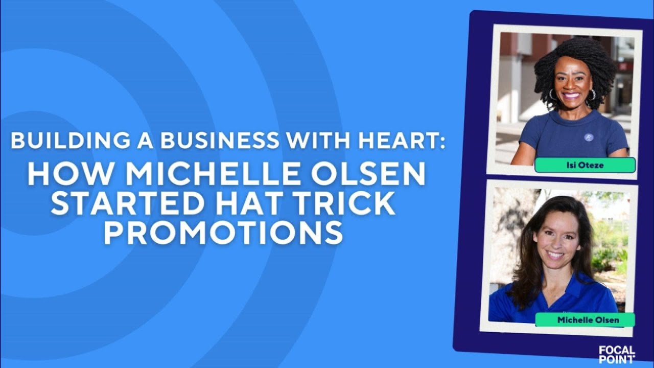 Building a Business With Heart:  How Michelle Olsen Started Hat Trick Promotions