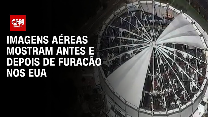 Imagens aéreas mostram antes e depois de furacão nos EUA | BASTIDORES CNN