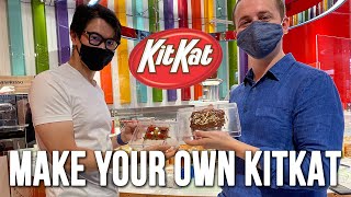 Make Your Own KitKat In Tokyo  KitKat Chocolatory Shibuya