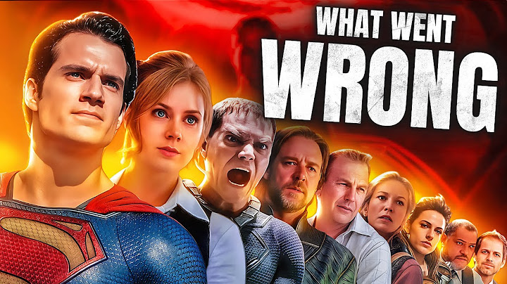 The Failure of Man of Steel... 12 Years Ago