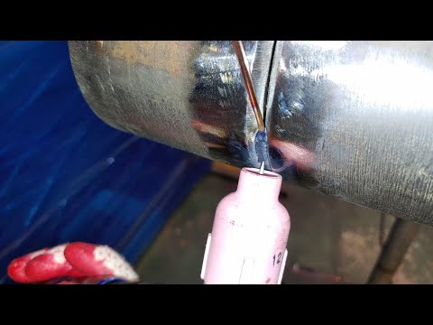 TIG welding pipe tight root Lay Wire Techniques / How to weld a narrow gap in a 5G position