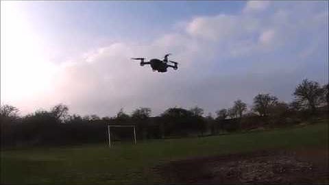 Slow motion footage of the DJI Spark at 240fps