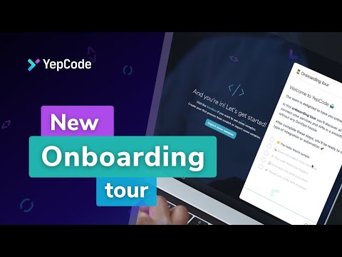 YepCode new onboarding tour