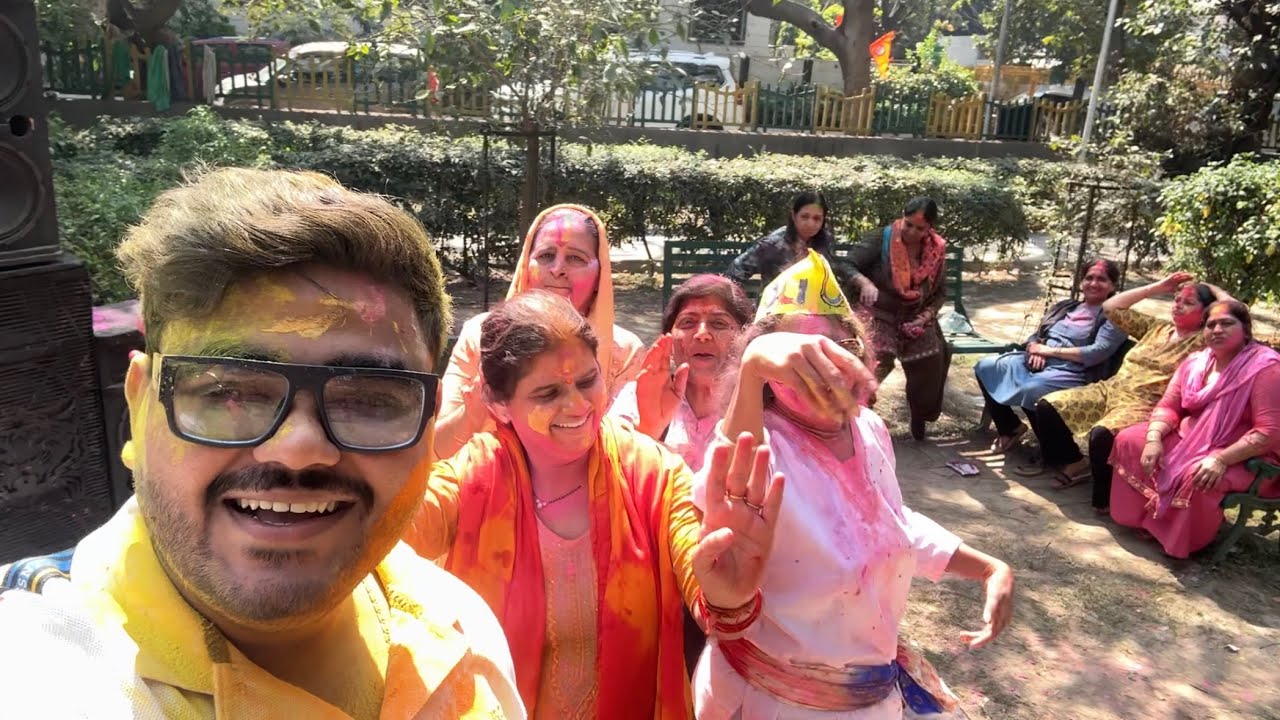 Holi vlog 😍