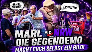 FAST ESKALIERT Gegendemo Marl AfD NRW Parteitag
