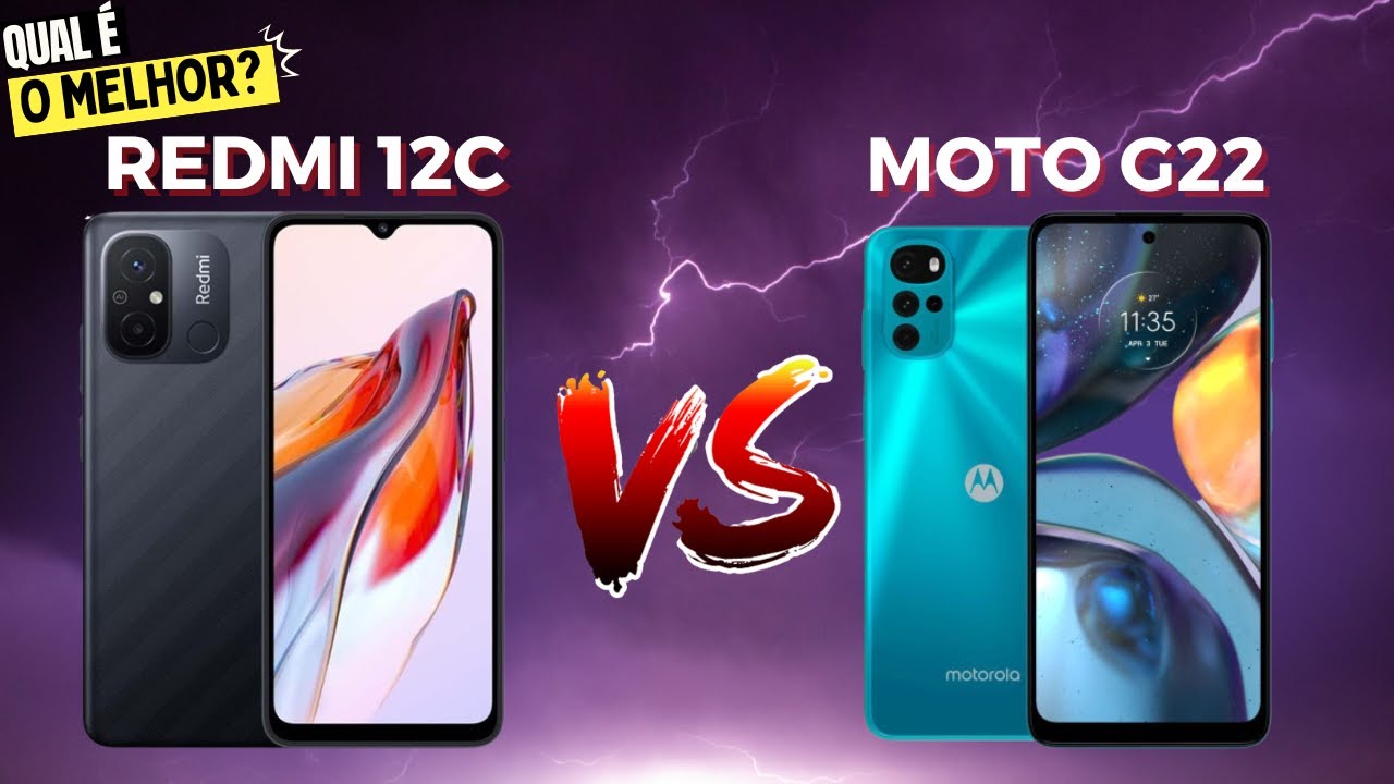 A14 vs Moto G22 (Comparativo & Preços) 