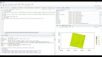 NDVI calculate in R Programming.