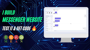 Build Chat application using Angular Nodejs and Mongodb | Messenger | chat application