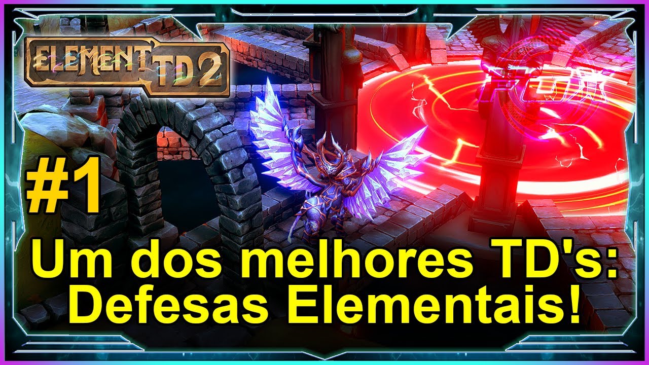 1 Um dos melhores TD's Defesas Elementais! Element TD 2 Tower