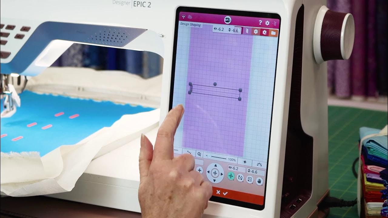 Sewing Button Holes on the Husqvarna Viking Epic 2 YouTube