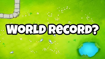 How Far Can You Survive On BTD6s SECRET Map?