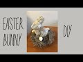 Farmhouse/Shabby Chic Easter Bunny Centerpiece Decor