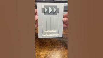 Day 610 of building a silver play button out of LEGO until I get a real one #lego #playbutton #short
