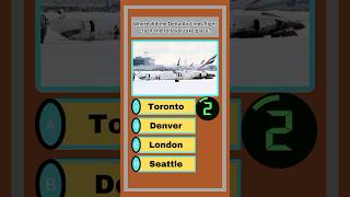 Short Quiz❓✅ Where did the Delta Air Lines flight crash and rollover take place#viralvideo #shorts
