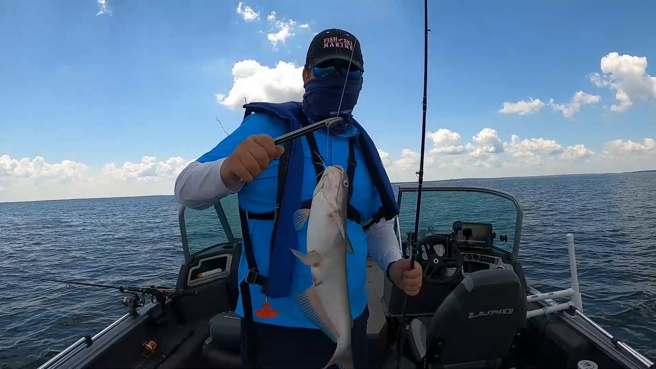 Trolling and Seeing if Catfish Respond to the Thumper- Lake Texoma