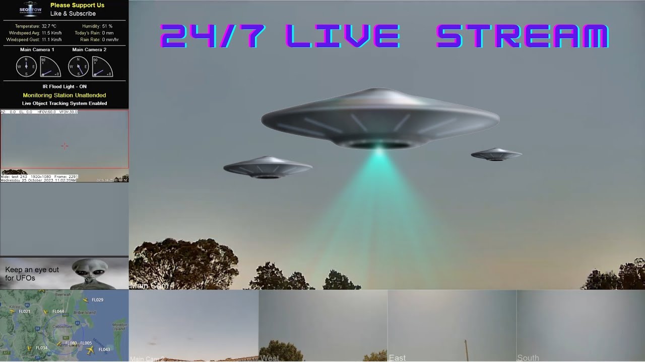 Archive 809 - 02/04/2024 AM - LIVE Sky Cam Queensland Australia