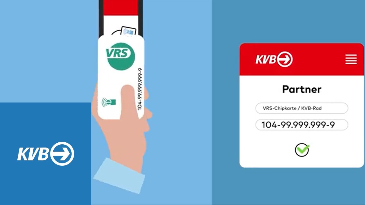 Kann Man Mit Kvb Ticket S Bahn Fahren So verknüpfst du deine VRS-Chipkarte mit deinem KVB-Rad-Kundenkonto