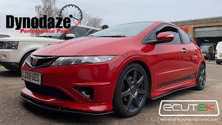 Honda Civic Typer FN2 K20 Mapped using Ecutek Software