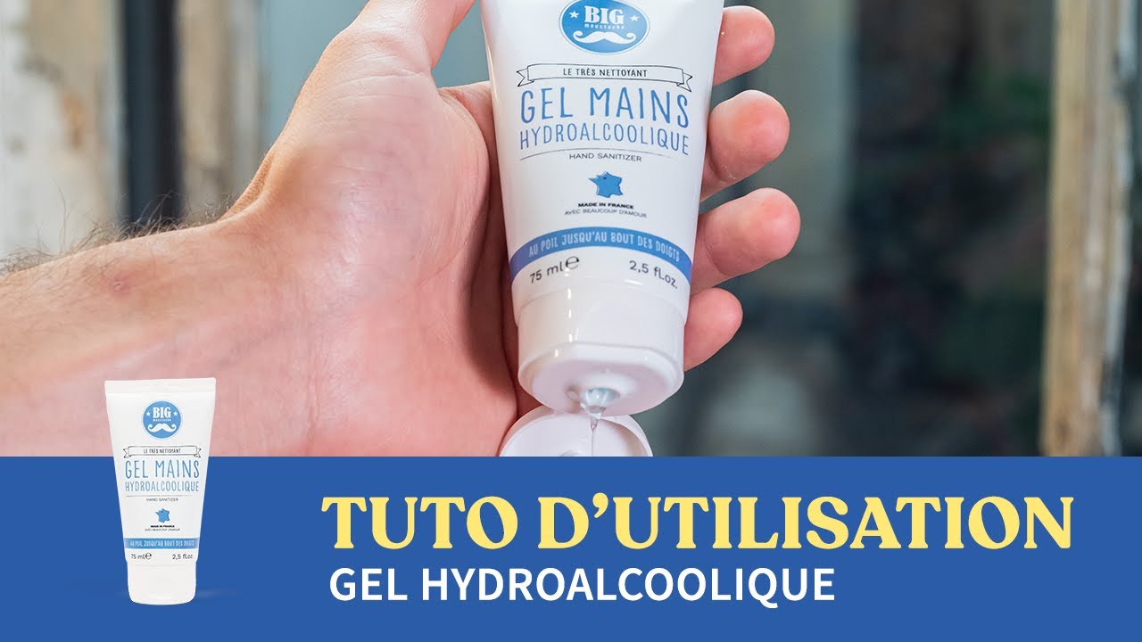 Tuto d'utilisation - Gel hydroalcoolique